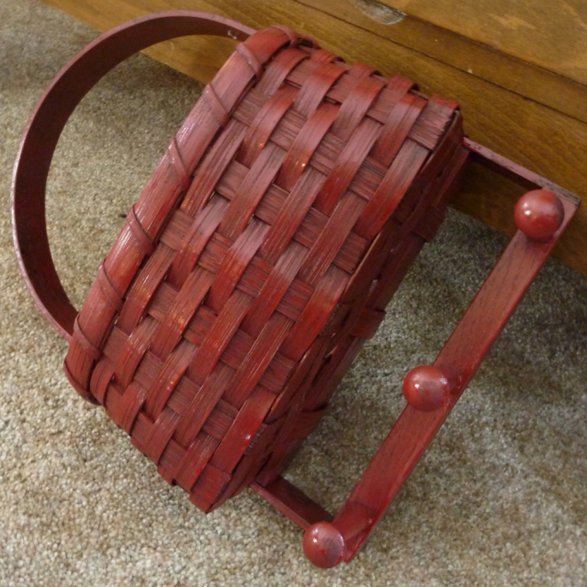 Pegged Key Basket Joanna's Collections Country Home Basketry