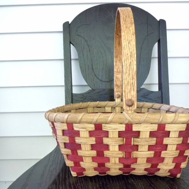 Checkered Market Basket
