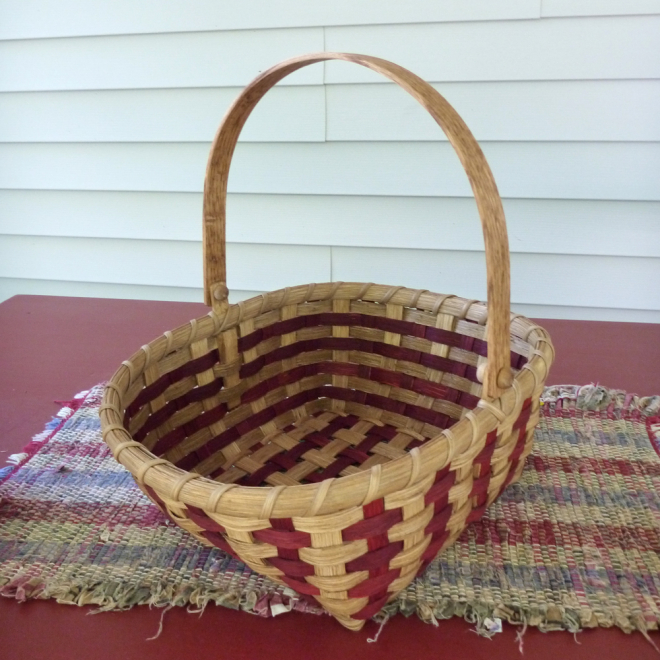 Checkered Market Basket