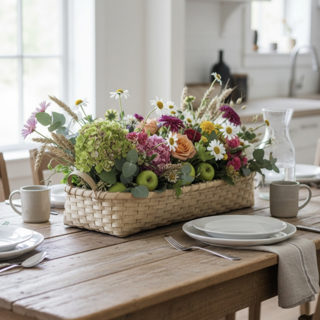 Farm Table Basket