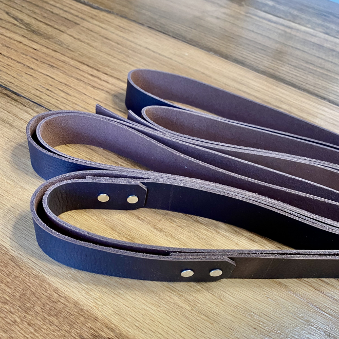 Farm-To-Table Market Basket Leather Strapping