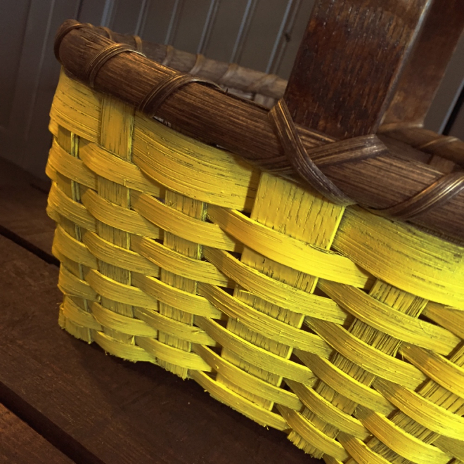 Painted Easter Basket