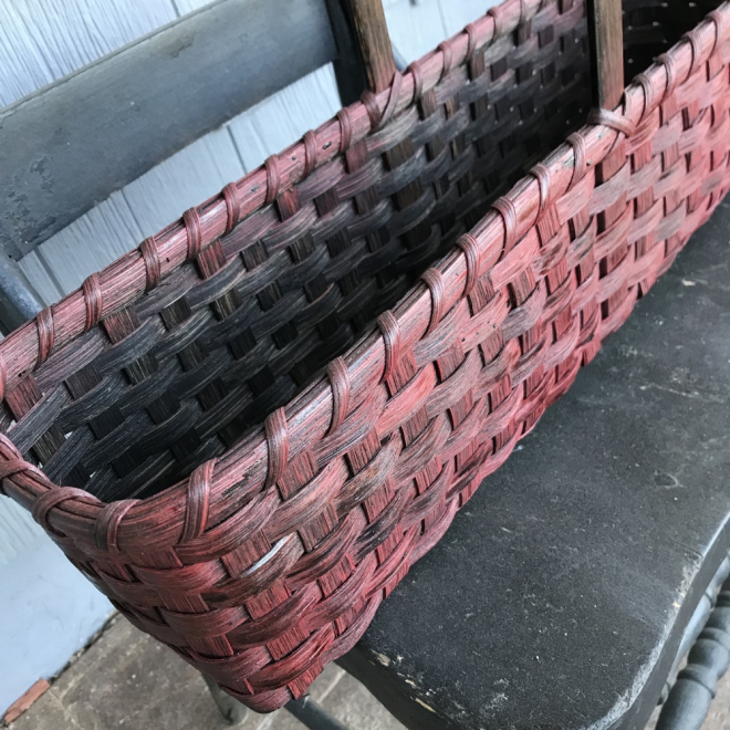Primitive Shelf Basket