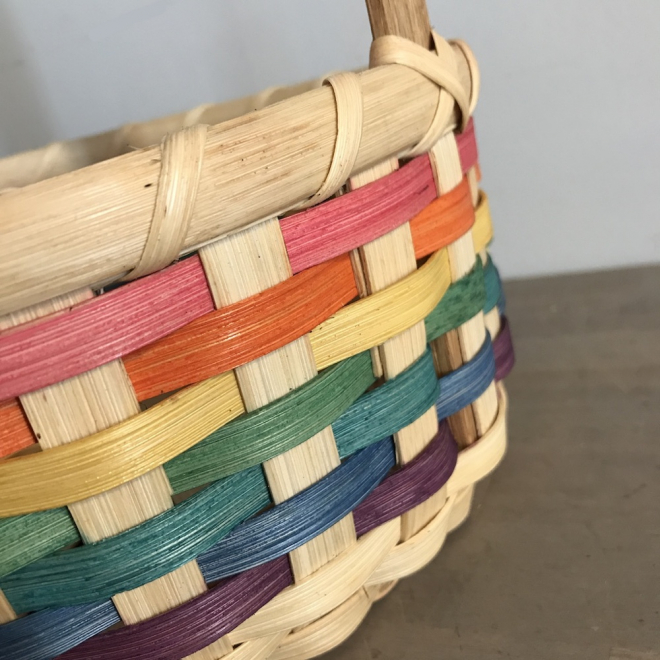 Colorful Easter Basket - Tall