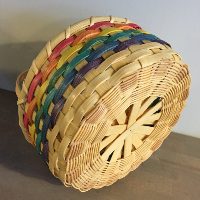 Rainbow Easter Basket
