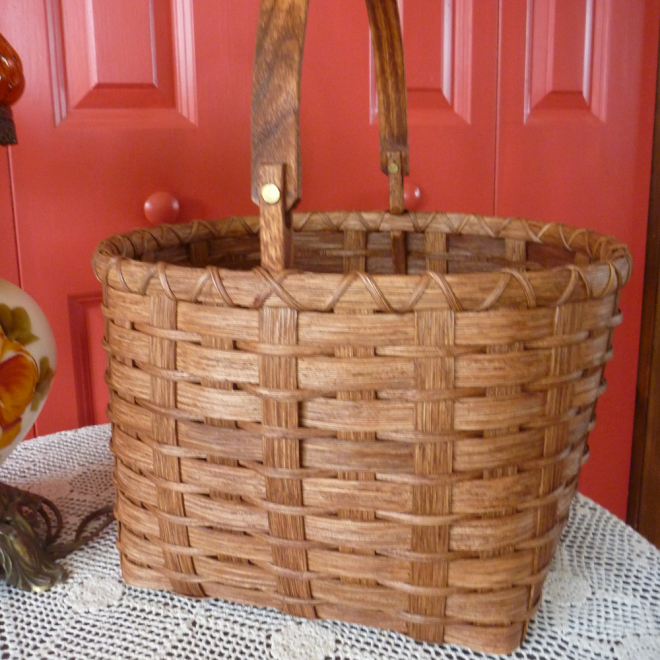 Swing-Handled Country Basket