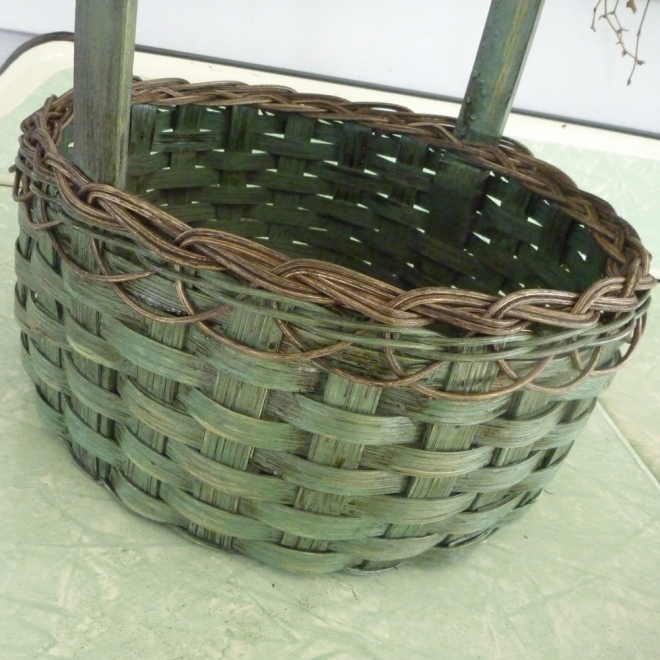 Victorian Round Basket